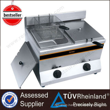 Guangzhou Commercial Stainless Steel Continuous Lpg gas deep fryer